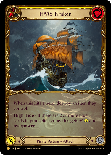 HMS Kraken (Treasure Pack)